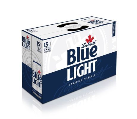 Labatt Blue Light Canadian Pilsener, 15 pack