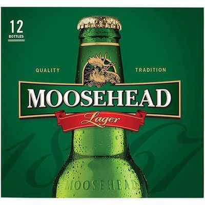 Moosehead Beer, 12 pack