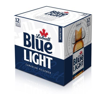 Labatt Blue Light Canadian Pilsener, 12 pack