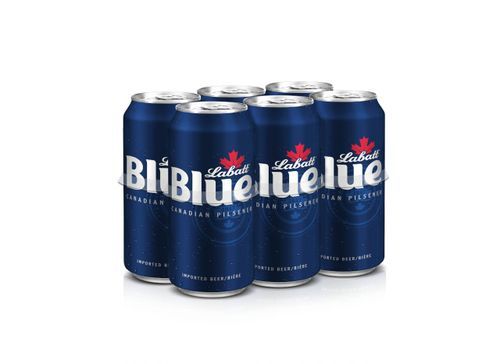 Labatt Blue Canadian Pilsener, 6 pack