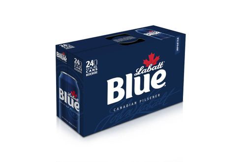 Labatt Blue Canadian Pilsener Beer, 24 pack