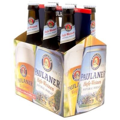 Paulaner Hefeweizen Beer, 6 pack