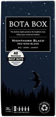 Nighthawk Black Red Wine Blend By Bota Box – Wine Palace