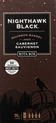 Bota Box Nighthawk Black Bourbon Barrel Cabernet Sauvignon 3l