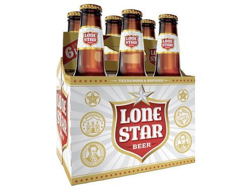 Lone Star Beer, 6 pack