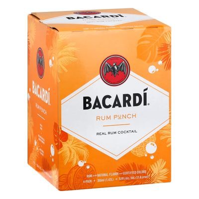 Bacardi Rum Punch 4pk