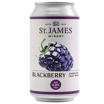 St. James St James Spkg Blackberry 375ml