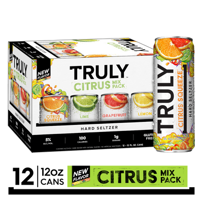 Truly Hard Seltzer Citrus Variety