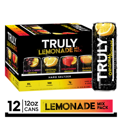 Truly Lemonade Hard Seltzer Variety