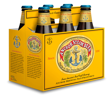 Anchor Steam Beer, 6 pack