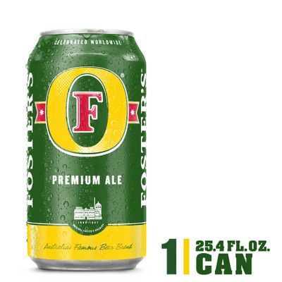 Foster's Premium Ale Beer, 25.4 fl. oz. Beer Can, 5.5% ABV