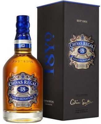 Chivas Regal Scotch 18 Year