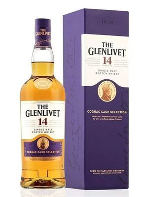 The Glenlivet Scotch Single Malt 14 Year Cognac Cask