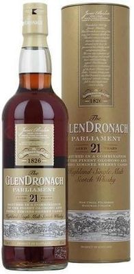 Glendronach Scotch Single Malt 21 Year Parliament