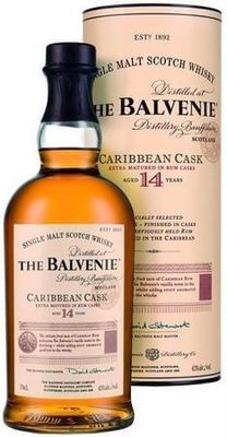 The Balvenie Scotch Single Malt 14 Year Caribbean Rum Cask