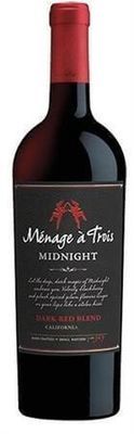 Menage A Trois Midnight Dark Red Blend