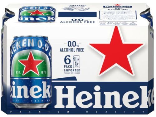 Heineken 0.0 Alcohol Free, 6 pack