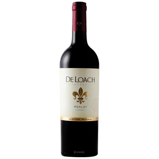 Deloach Vineyards Merlot Heritage Reserve 2018