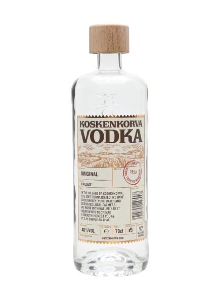 Koskenkorva Vodka Original Barley Finland 750 Ml