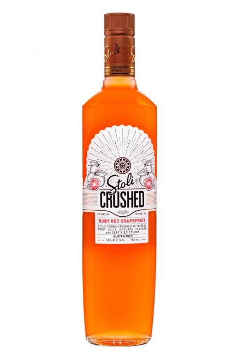 Stoli Crushed Vodka Ruby Red Grapefruit 750ml