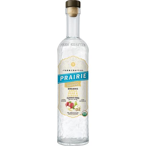 Prairie Vodka Sustainable Seasons Organic Apple Pear And Ginger Flavor Minnesota 750ml