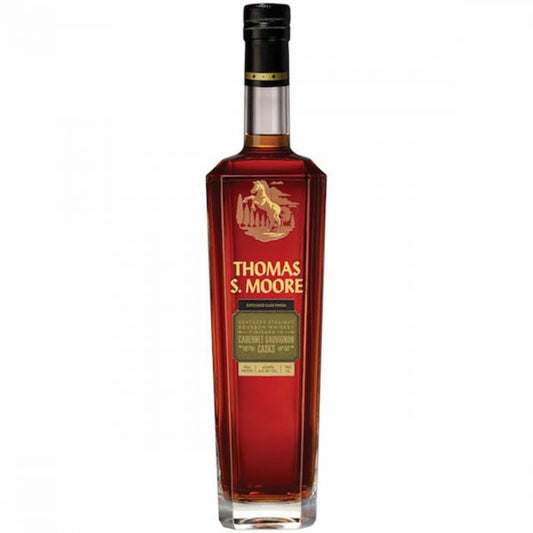 Thomas S Moore Bourbon Finished In Cabernet Sauvignon Casks Extended Cask Finish Kentucky 750ml