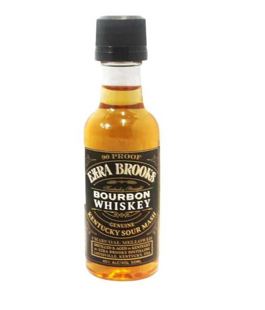 Ezra Brooks Bourbon Black Kentucky 90pf 50ml