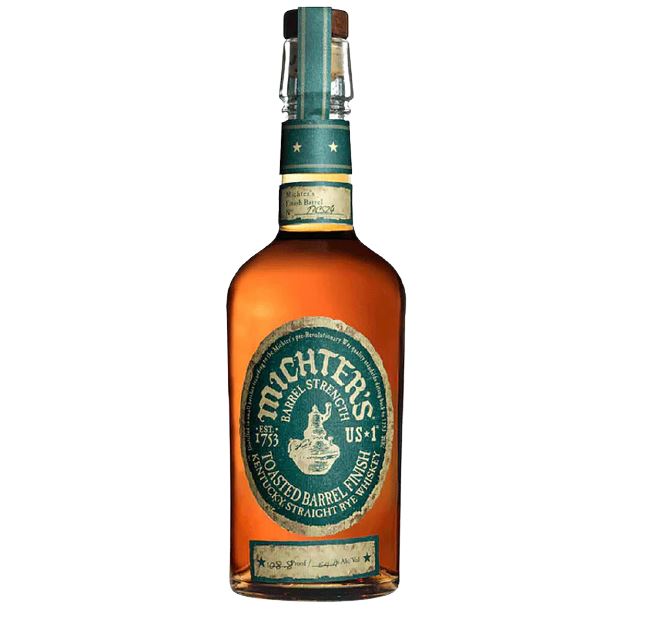 Michters Whiskey Rye Barrel Strength Kentuckey Limited Edition Toasted Barrel Finish 750ml