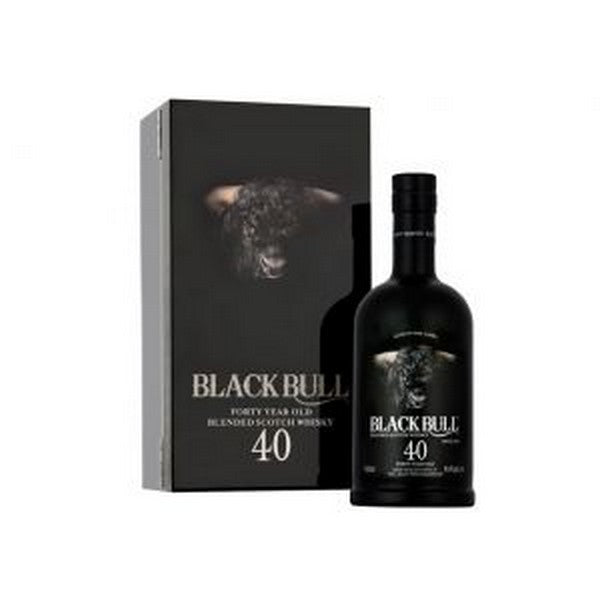 Black Bull Scotch Blended By Duncan Taylor 95.2pf 40yr 750ml