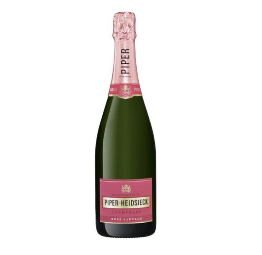 Piper Heidsieck Champagne Brut Rose Sauvage Nv 750ml