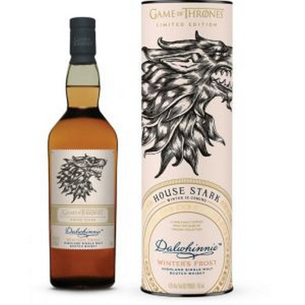 Dalwhinnie Winter's Frost House Stark Scotch Single Malt Game Of Thrones Edition 86pf 750ml