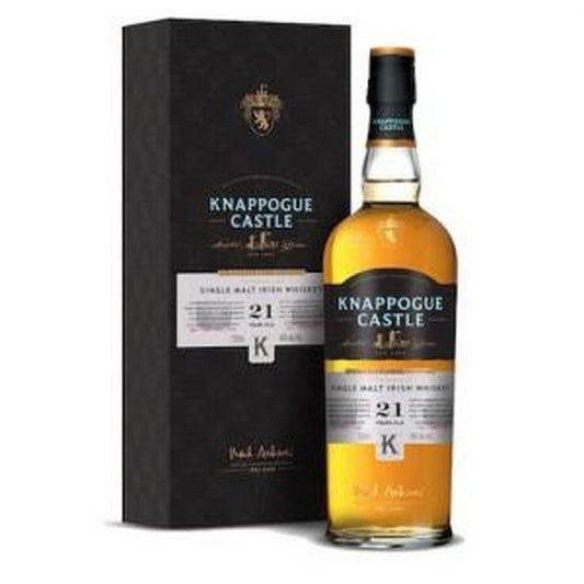 Knappogue Castle Single Malt Whiskey Irish 92pf 21yr 750ml