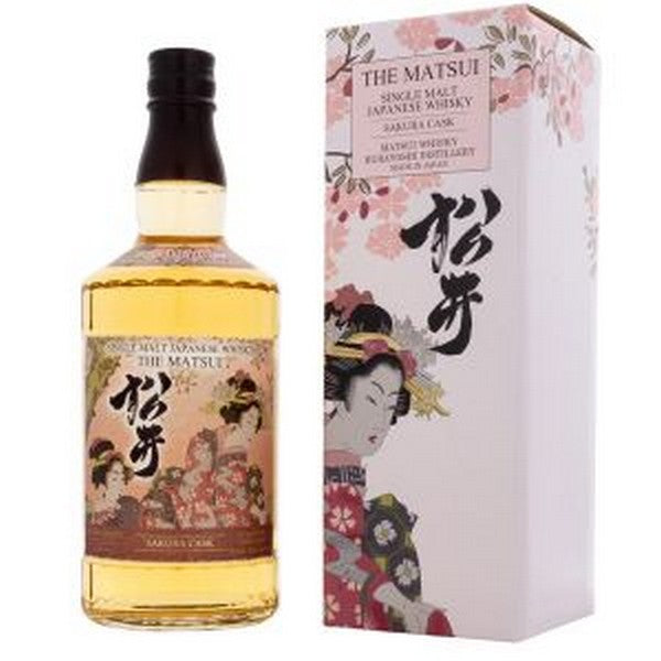 The Matsui Whisky Single Malt Sakura Cask Japan 750 Ml