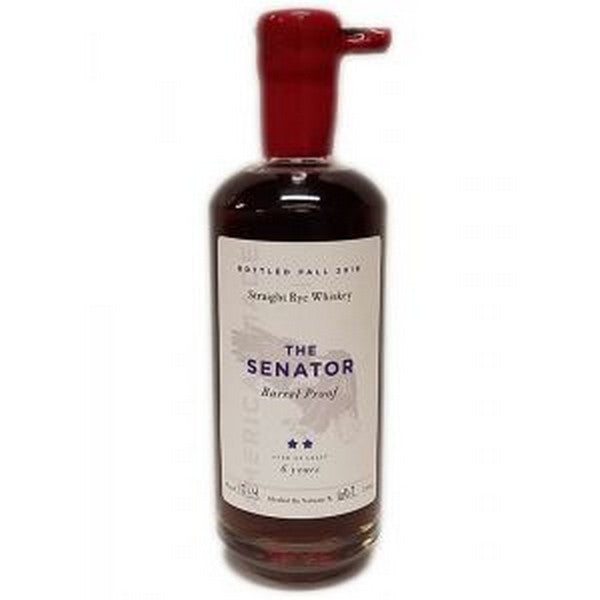 The Senator Whiskey Rye Barrel Proof 6yr Indiana 750ml