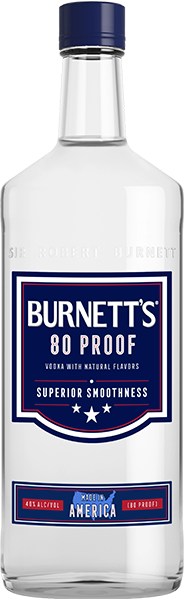 Burnett's Original Vodka bottle