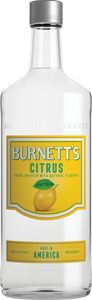 Burnett's Citrus Vodka bottle