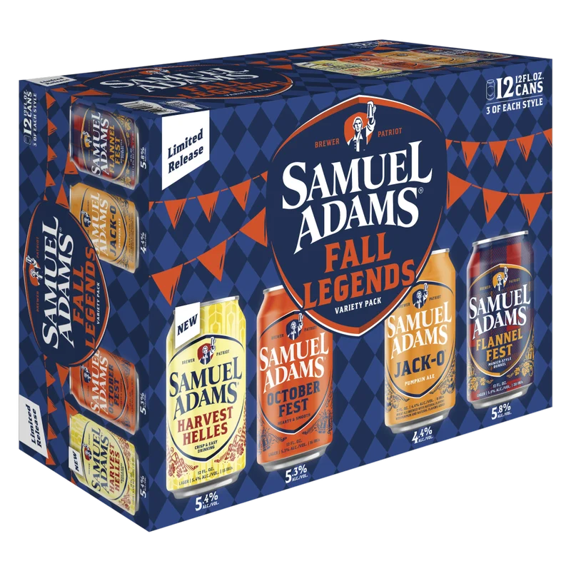 Samuel Adams Fall Legends Variety Pack