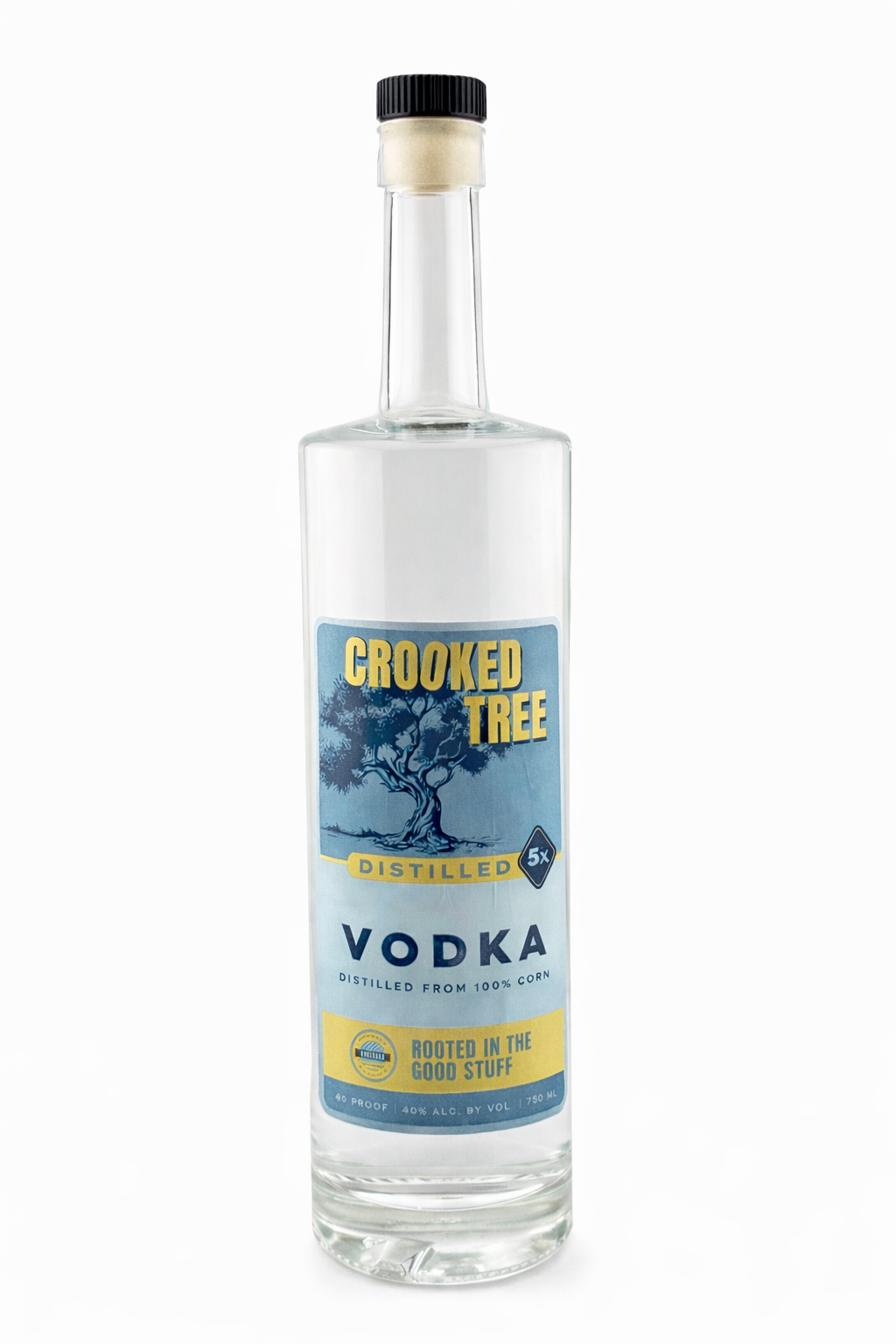 Crooked Tree Vodka 750 ml bottle