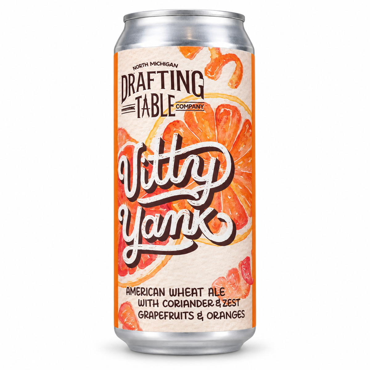 Drafting Table Witty Yank American wheat ale 16 oz can