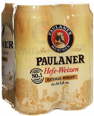 Paulaner Hefe-Weizen Natural Wheat Beer