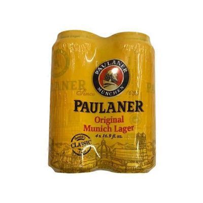 Paulaner Original Munich Lager 4x16.9oz Can