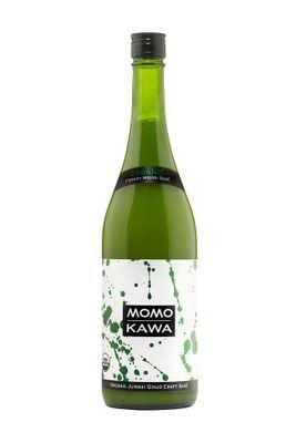 Momokawa Junmai Ginjo Nigori Organic Sake  Oregon 750ml