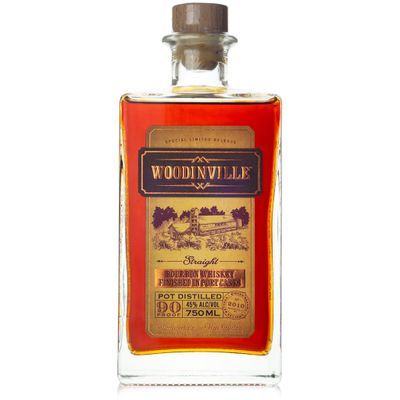 Woodinville Bourbon Pot Distilled Finished In Port Cask Washington 750ml