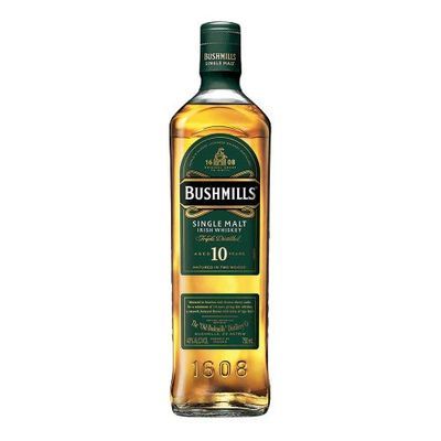 Bushmills Whiskey Single Malt Irish 10yr 750ml