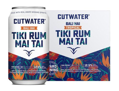 Cutwater Bali Hai Tiki Rum Mai Tai 4Pack Cans