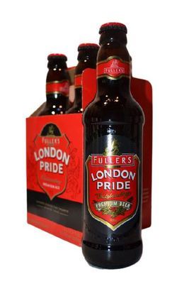 Fullers London Pride Premium Ale England 4x12oz Bot