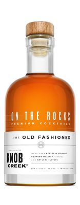 On The Rocks Cocktail Old Fashioned With Knob Creek 375ml