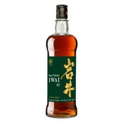 Iwai Traditional Whisky 45 Blended Japan 80pf 750 Ml