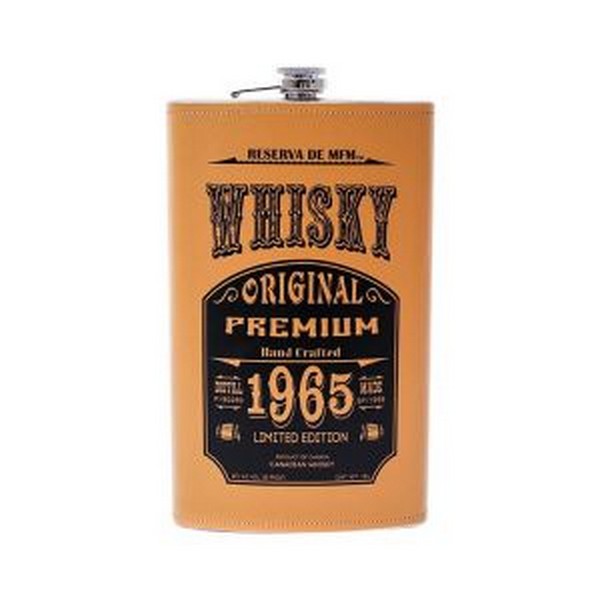 1965 Whiskey Flask Reserva De Mfm Original Premium Limited Edition Canada 750ml