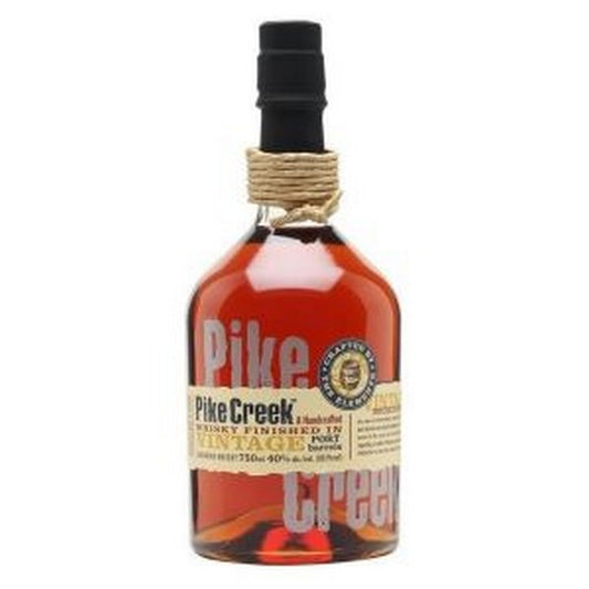 Pike Creek Whisky Canadian Finished In Vintage Port Barrels 750 Ml